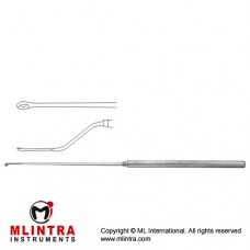 Yasargil Micro Curette Bayonet Shaped Stainless Steel, 24 cm - 9 1/2"